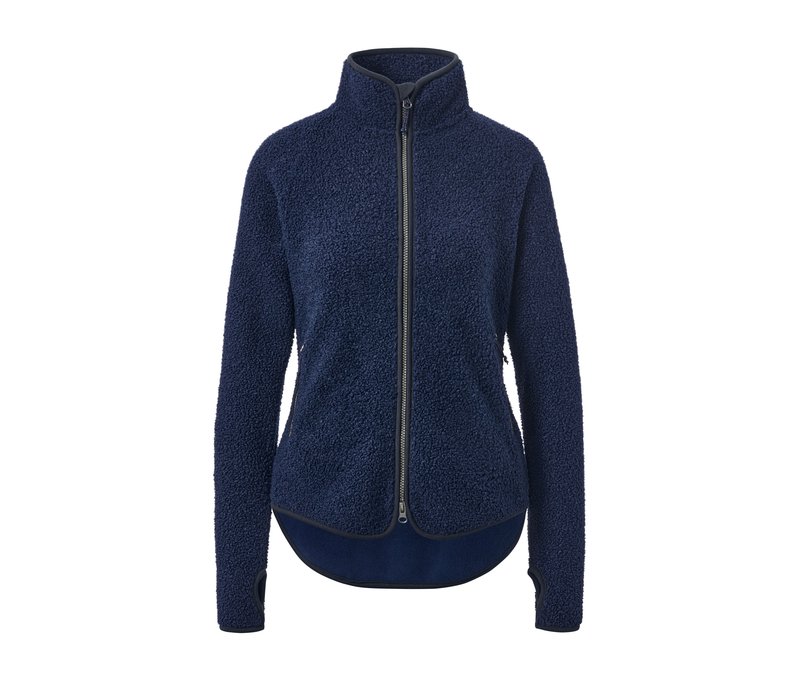 Tchibo - Teddy-Jacke - Damen - Gr. XS - dunkelblau