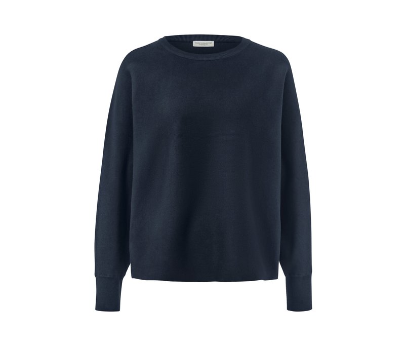 Tchibo - Feinstrickpullover mit Fledermausarm - Damen - Gr. XXL - dunkelblau