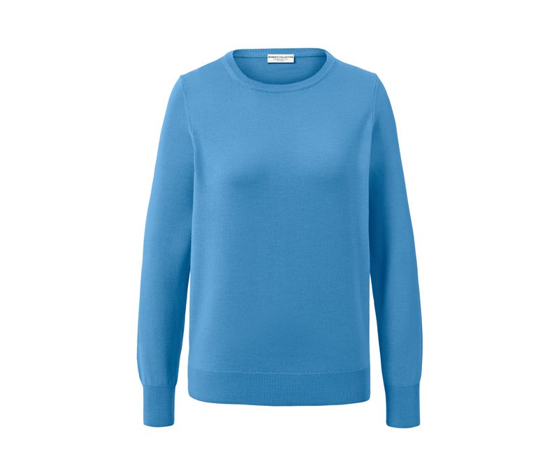 Tchibo - Merino-Feinstrickpullover - Damen - Gr. L - hellblau