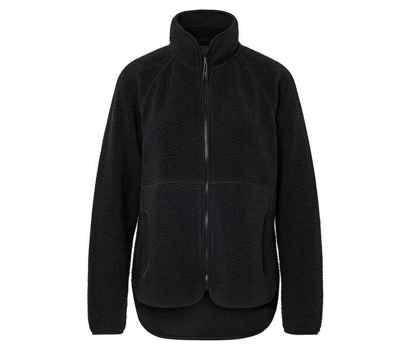 Tchibo - Teddyjacke - Damen - Gr. S - anthrazit