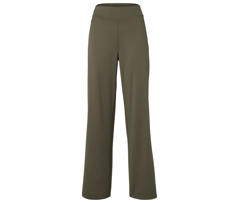 Tchibo - Thermohose Wide Leg - Damen - Gr. L - khaki