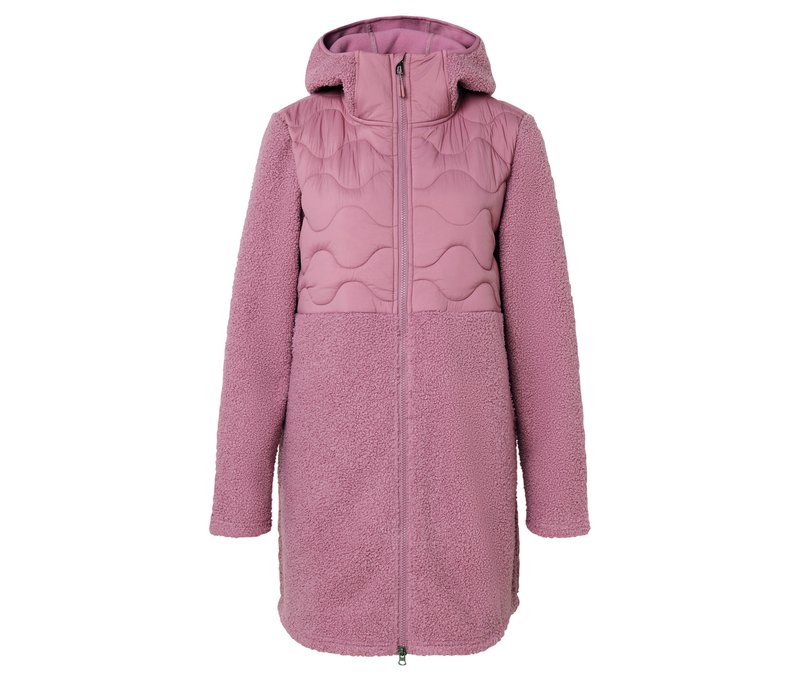 Tchibo - Teddymantel - Damen - Gr. XL - rosé