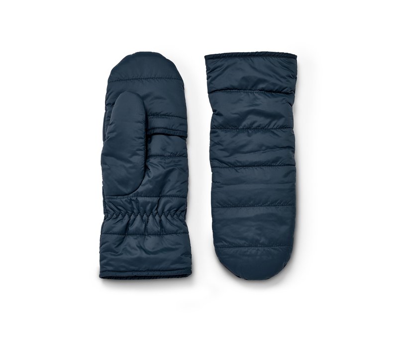 Tchibo - Stepp-Klappfäustlinge - Damen - Gr. 7,5 - dunkelblau