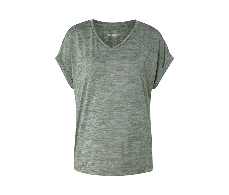 Tchibo - Funktionsshirt - Damen - Gr. S - khaki