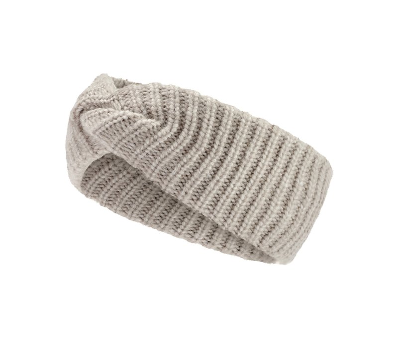 Tchibo - Stirnband mit Wolle - taupe
