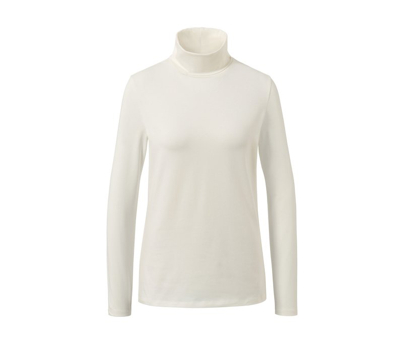 Tchibo - Rollkragenshirt - Damen - Gr. XL - creme