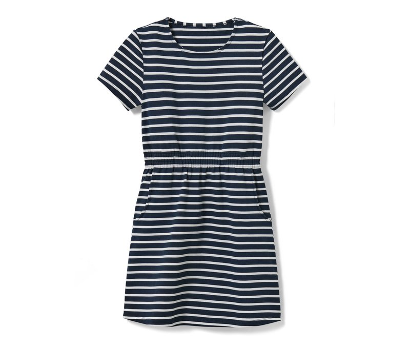 Tchibo - Kinder-Jerseykleid - Mädchen - Gr. 170/176 - dunkelblau