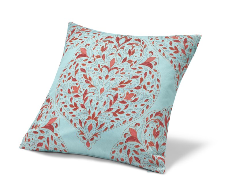 Tchibo - Dekokissen-Bezug - blau