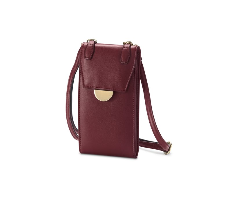 Tchibo - Mini-Tasche - dunkelrot