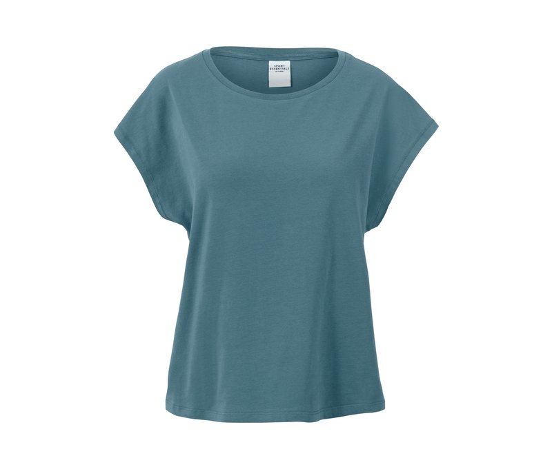 Tchibo - Sportshirt - Damen - Gr. L - smaragdgrün
