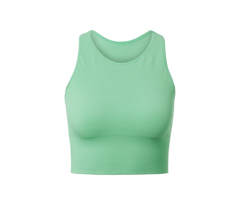 Tchibo - Seamless Sport-Bralette - Damen - Gr. L - hellgrün