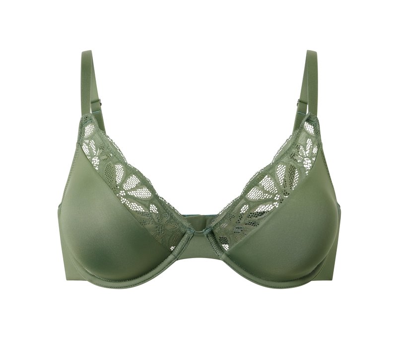 Tchibo - Bügel-BH - Damen - Gr. 80B - olivgrün