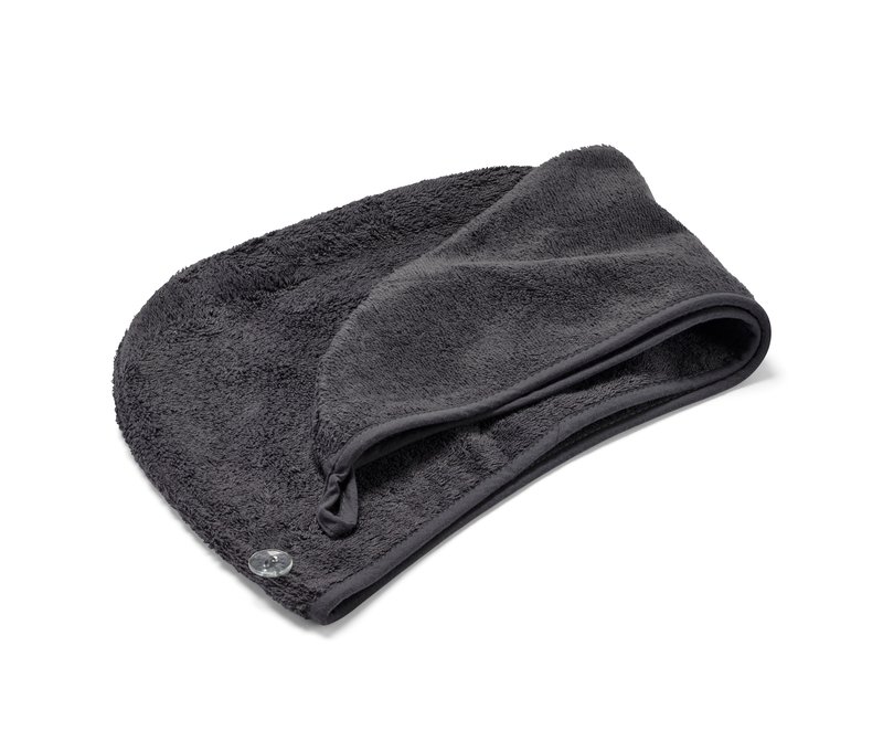 Tchibo - Turban-Handtuch - anthrazit