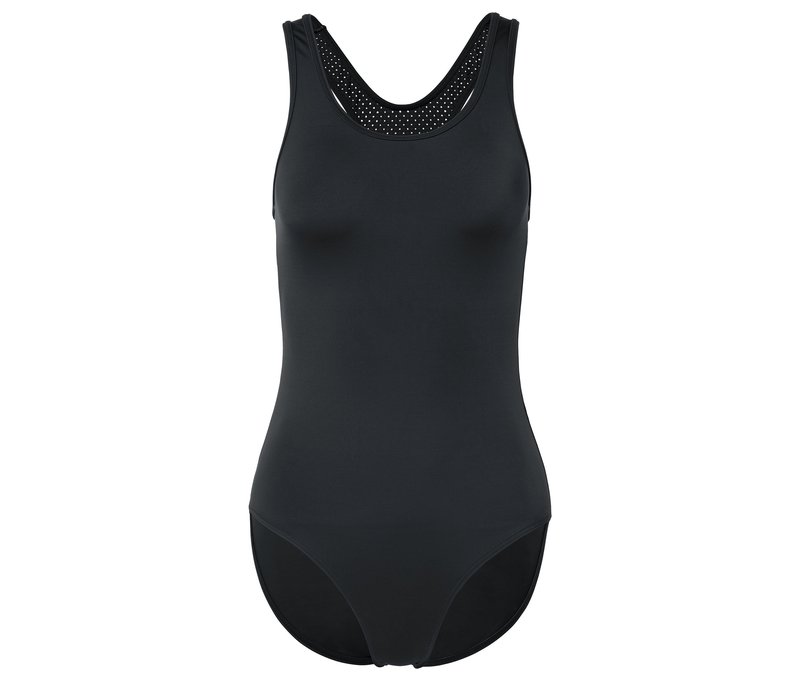 Tchibo - Sport-Badeanzug - Damen - Gr. 46 - schwarz