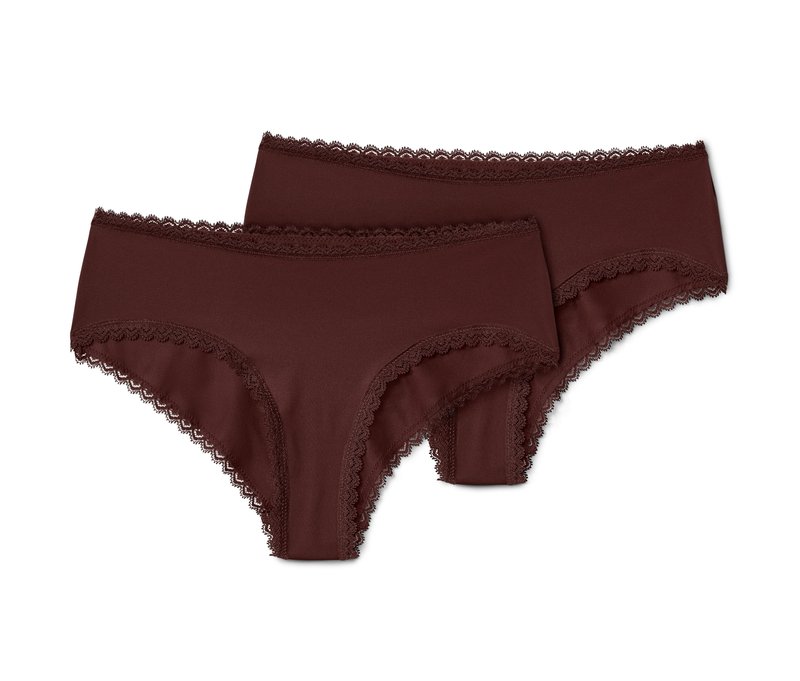 Tchibo - 2 Hipster - Damen - Gr. M - braun