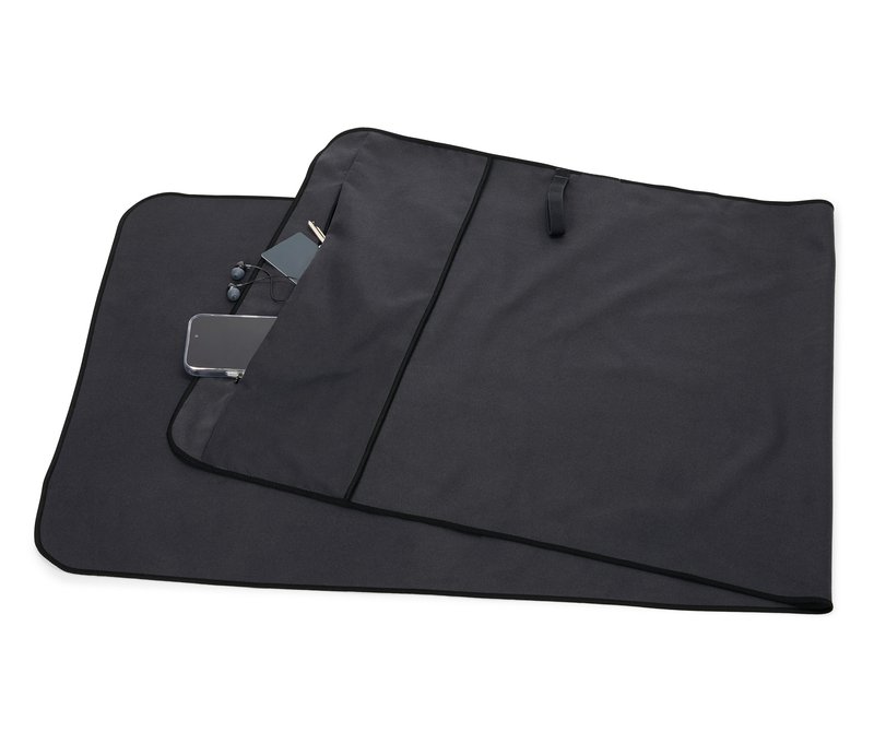 Tchibo - Fitness-Handtuch mit Lehnenüberzug - anthrazit