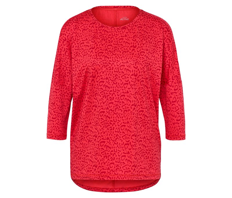 Tchibo - 3/4-Sportshirt - Damen - Gr. L - rot