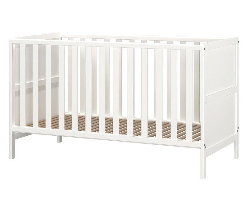 Tchibo - Alkmaar Kinderbett - 145x76x86cm - weiß - Holz