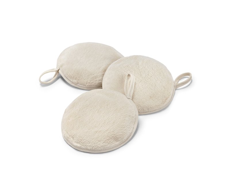 Tchibo - 3 extragroße Abschminkpads - creme