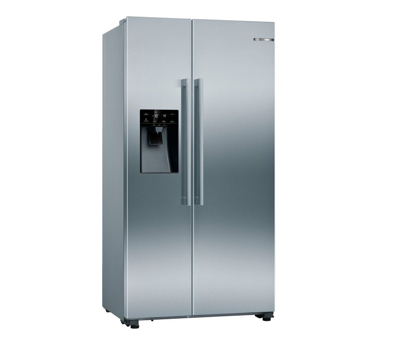 Bosch-Side-by-Side-Kühl-Gefrier-Kombination Kai93Vifp - silber
