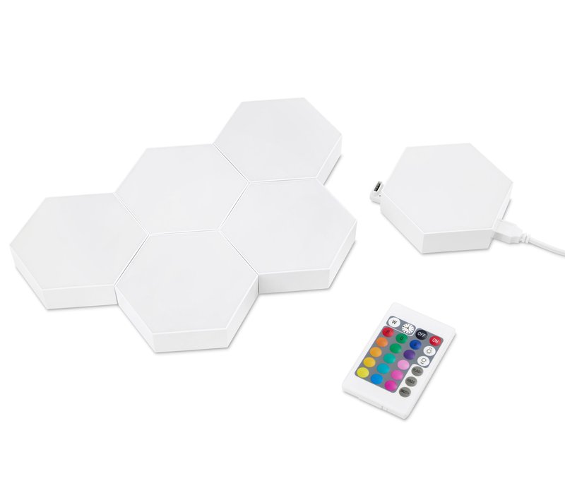 Tchibo - 6 LED-Panels - weiß