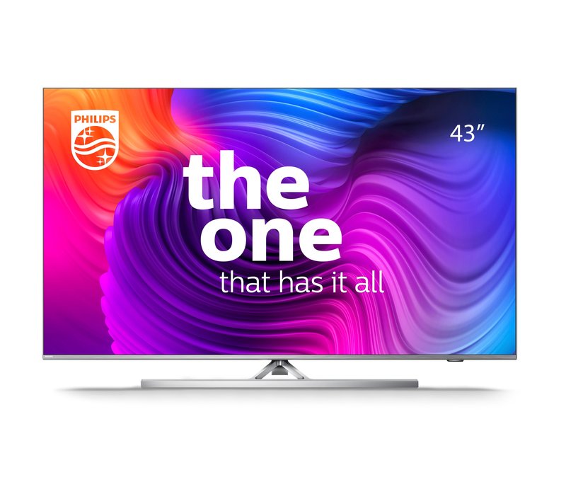 Philips-4K-UHD-Android-TV mit Ambilight »Pus 8506/12« - silber