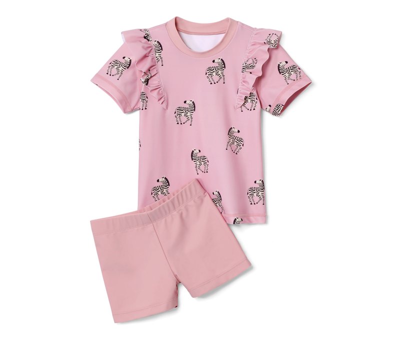 Tchibo - Kleinkind-Kombi mit UV-Schutz 80 - Gr. 110/116 - schwarz/print