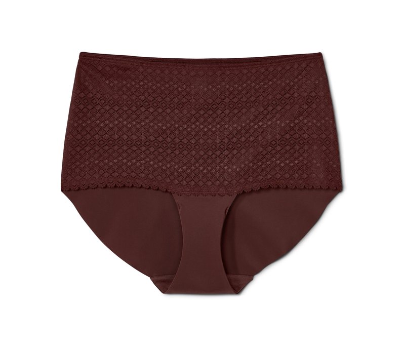 Tchibo - Highwaist-Panty - Damen - Gr. M - braun