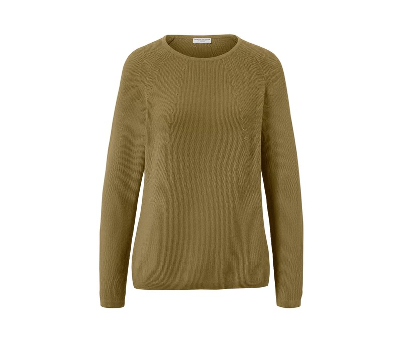Tchibo - Strickpullover - Damen - Gr. M - olivgrün