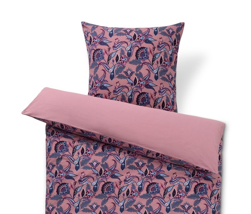 Tchibo - Jersey-Bettwäsche - rosé