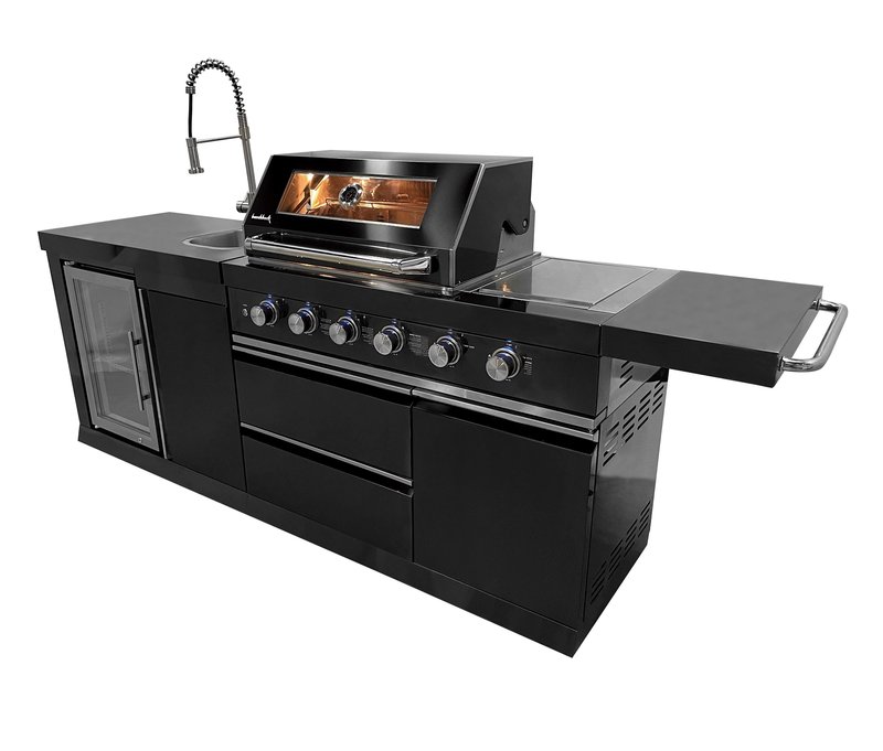 Buschbeck-Outdoorküche »Cambridge« - silber