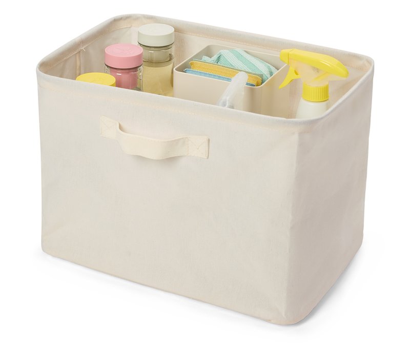Tchibo - Faltbare Ordnungsbox - beige