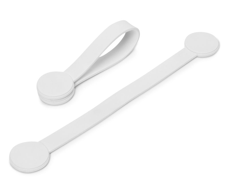 Tchibo - 2 Magnet-Clips - weiß