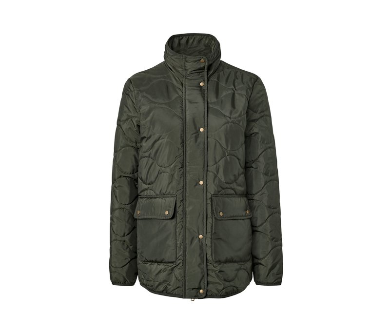 Tchibo - Steppjacke - Damen - Gr. 44 - olivgrün