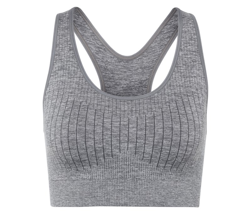Tchibo - Seamless-Sport-BH - Damen - Gr. S - grau