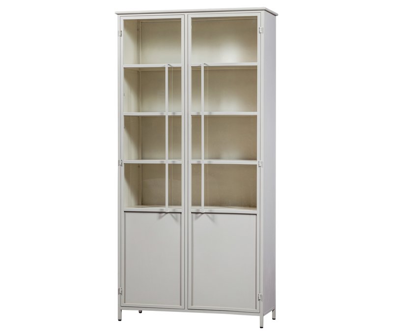 Tchibo - Woood XL-Metall-Vitrine »Exhibit« - braun