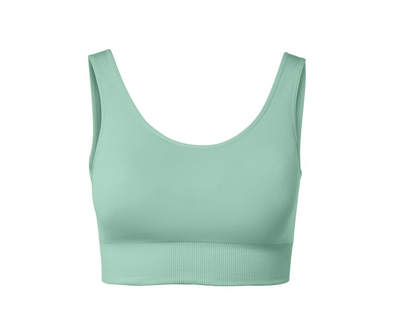 Tchibo - Seamless-Sport-Bustier - Damen - Gr. S - Mint