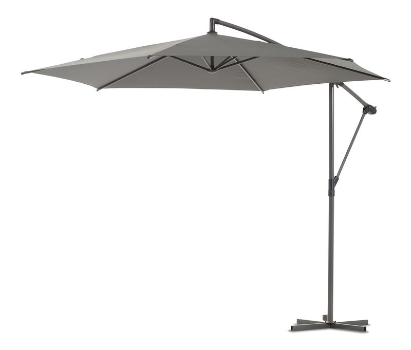 Leco Ampelschirm* Ø 300 cm - 28x197x15cm - anthrazit - Stahl / Aluminium / Stahl