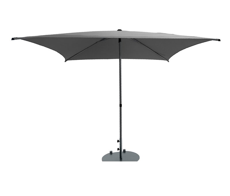 Leco Marktschirm* - 183x13x13cm - anthrazit - Stahl / Polyester