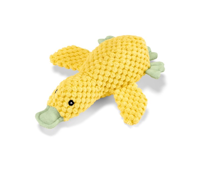 Tchibo - Hunde-Plüschspielzeug »Kleine Ente« - gelb