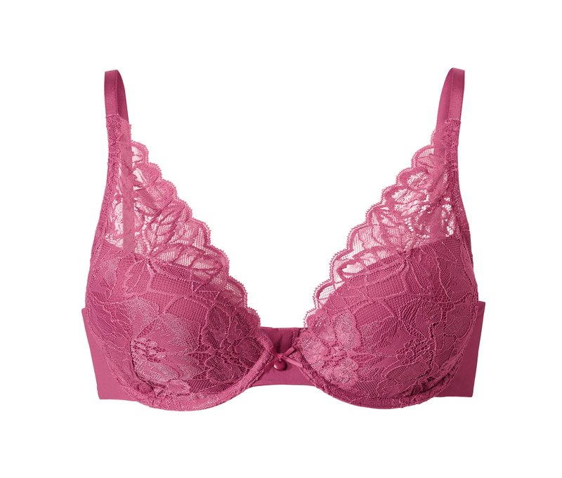 Tchibo - Schalen-BH - Damen - Gr. 80B - dunkelrosa