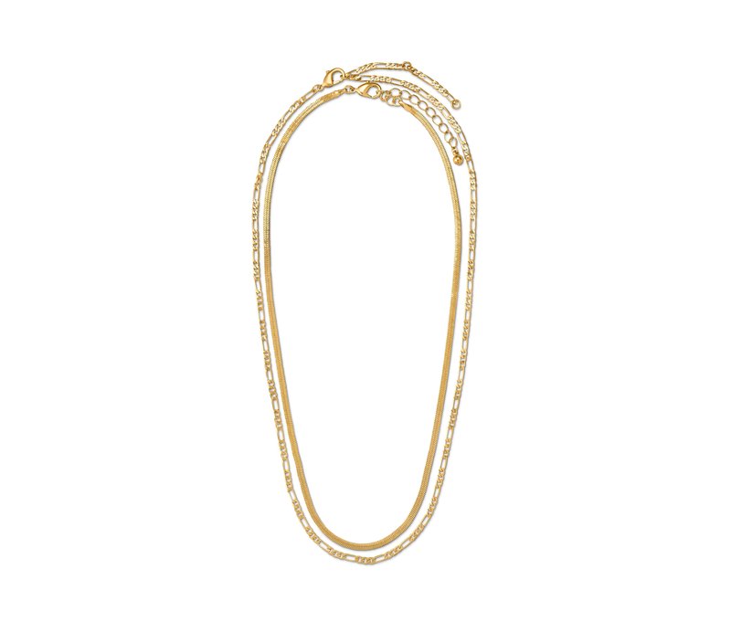 Tchibo - Layerkette - gold
