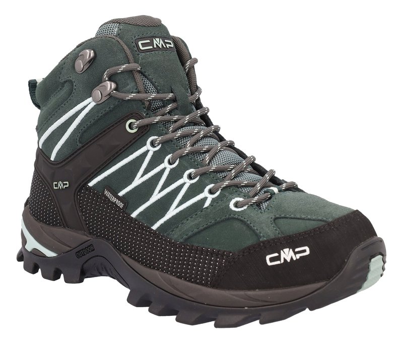 CMP Damen-Trekkingschuh Rigel Mid - Damen - Gr. 39 - grün