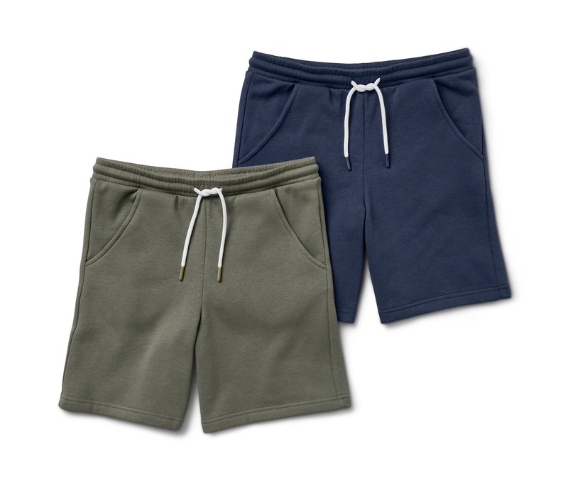 Tchibo - 2 Kinder-Sweatshorts - Jungen - Gr. 122/128
