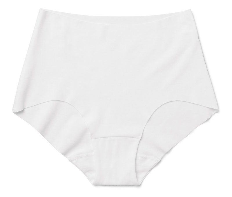 Tchibo - Midrise-Panty »Clean Cut« - Damen - Gr. S - weiß