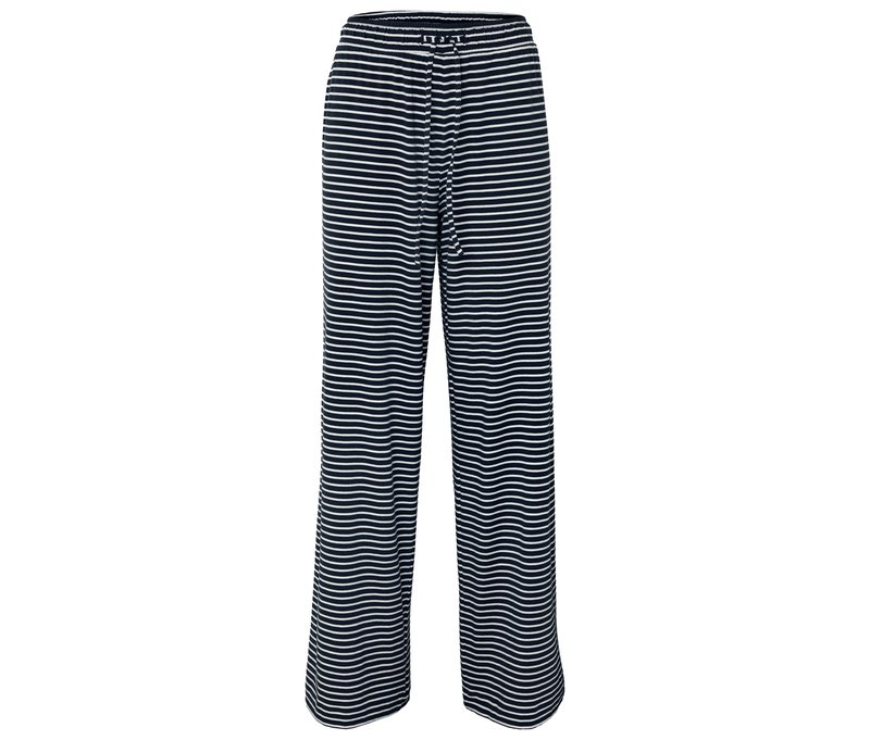 Tchibo - Relaxhose - Damen - Gr. S - dunkelblau/gestreift