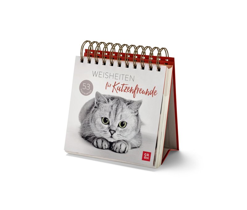 Tchibo - Aufsteller »Weisheiten für Katzenfreunde«