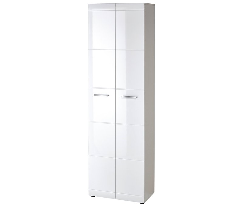 Tchibo - Garderobenschrank »Adana« - 59x37x197cm - weiß - Holz / Kunststoff