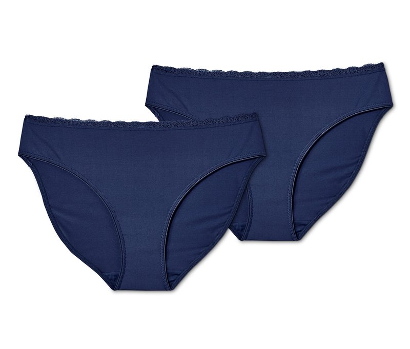 Tchibo - 2 Jazzpants - Damen - Gr. L - dunkelblau