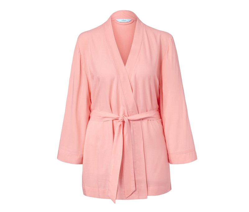 Tchibo - Kimono-Jacke - Damen - Gr. L - apricot